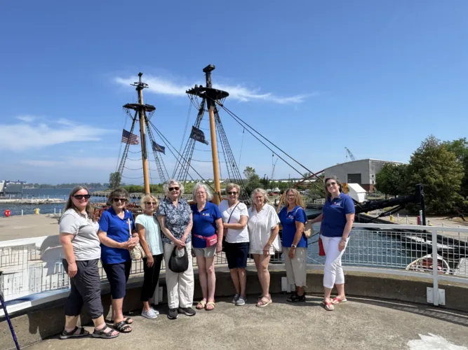 DAR visits Erie museum